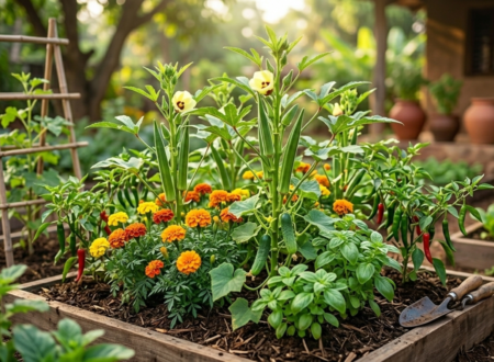 Companion Planting for Okra