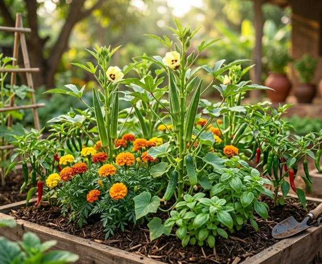 Companion Planting for Okra