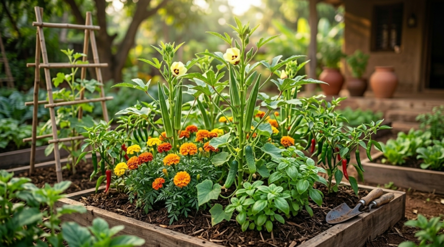 Companion Planting for Okra