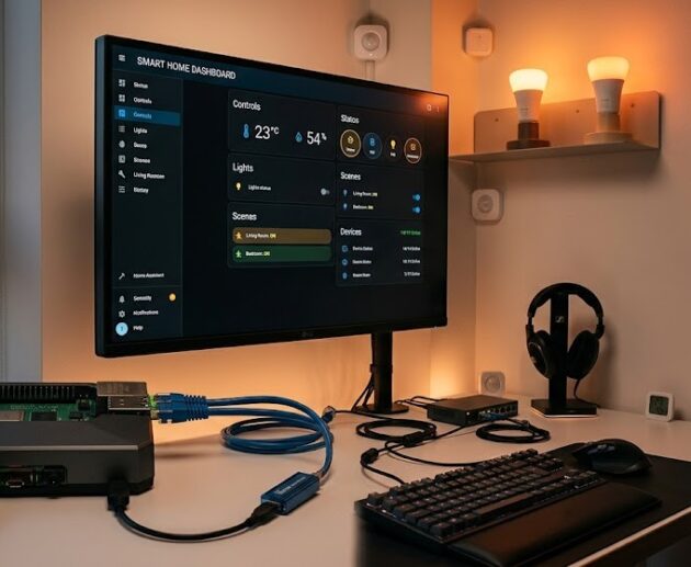 raspberry pi home automation setup with home assistant