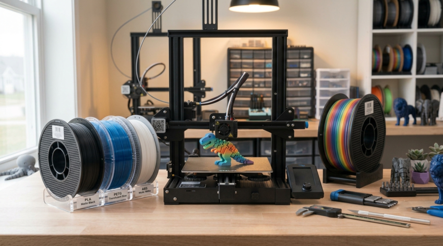 3D printer filament types