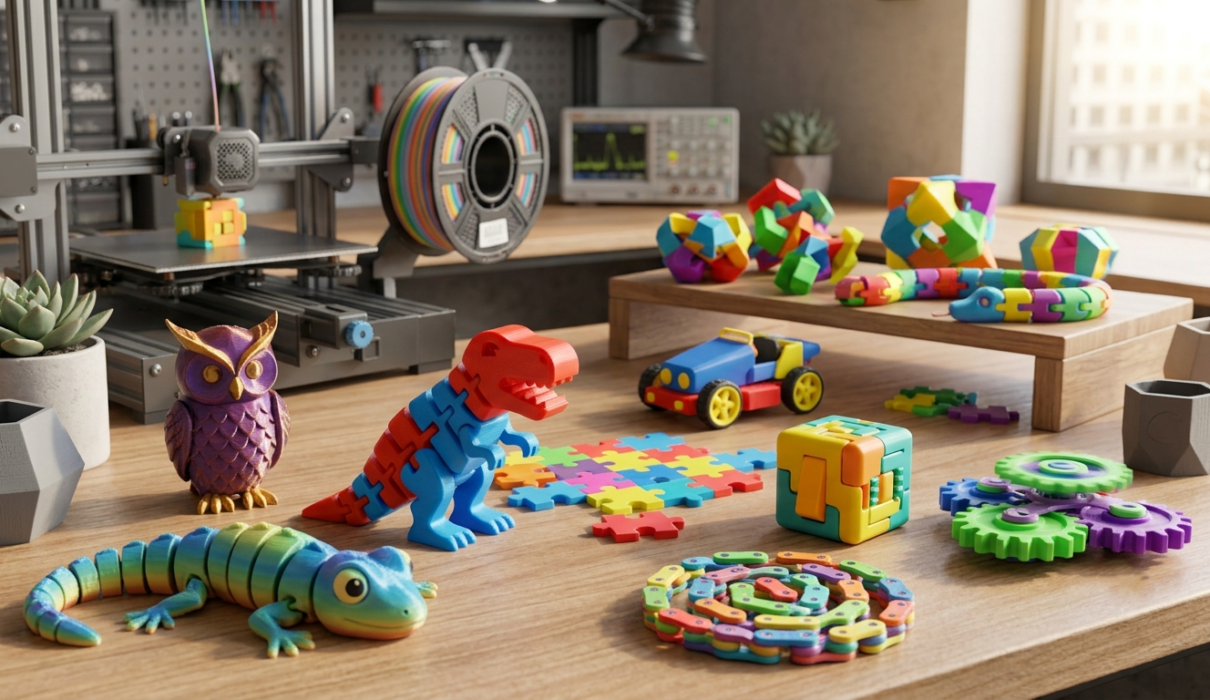 3D Printed Fidget Toys