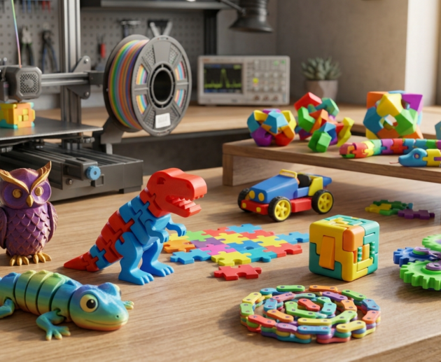3D Printed Fidget Toys